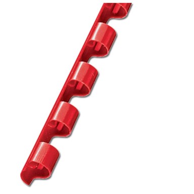 FORNAX Plastična spirala fi-10 mm, pk100, crvena