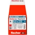 FISCHER Vijak za drvenu konstrukciju PowerFast II 8,0x220 TX 50 kom