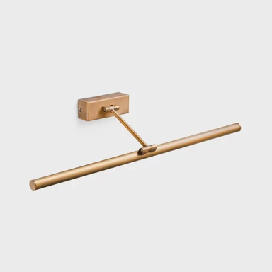 Zidna lampa Magritte-3, LED, 12 W, 3000 K, staro zlato