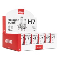AMIO Set UV halogenih žarulja H7, 30 kom., 12V, 55W