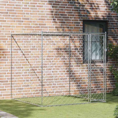 Kavez za pse, 2 × 2 × 2 m, čelik