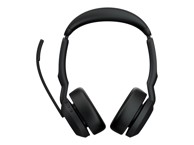 JABRA Slušalice Evolve2 55 UC, crne, Link380a, on-ear, Stereo, USB, BT, stalak