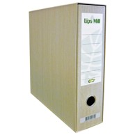 LIPA MILL Registrator A4 Eko, široki, u kutiji, natur