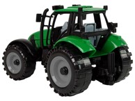 Traktor IDEALFARM, zeleni, s otvorivom haubom