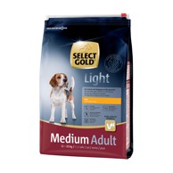 SELECT GOLD Hrana za pse Light Adult Medium piletina 4 kg