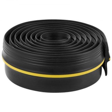 VEVOR Traka za brtvljenje garažnih vrata, 25 x 890 x 127 mm, crna