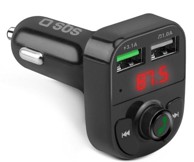 SBS Auto punjač/FM odašiljač TECARFM2USB, 15 W