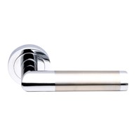 MDM Kvaka za vrata garnitura Sara rozeta WC krom/nikl