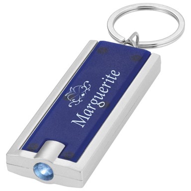 LED Ručna svjetiljka s plastična s alkicom Bath, plava