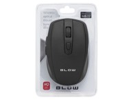 BLOW Miš MB-12, bežični, 1600 DPI, crna