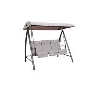 Metalna ljuljačka CAMELIA TAUPE 198x125x179 cm