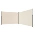 LUARO Kutna bočna tenda za terasu 180x600 cm, bež