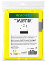 ROAD-TEQ Reflektirajući sigurnosni prsluk, veličina XL WTA03YROAD-TEQ reflective safety vest, size XL WTA03Y, žuti