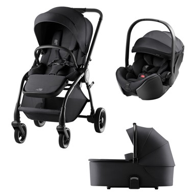 BRITAX RÖMER Kolica RIO Style, 3u1, carbon black
