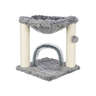 TRIXIE Grebalica za mačke sa četkom za masažu, 50 cm, siva