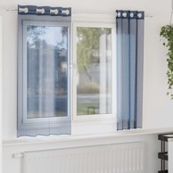 Gotove zavjese 140x140 cm 2kom, plave