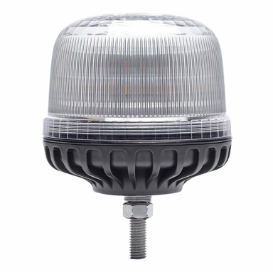 AMIO Upozoravajuće LED svjetlo, 1 šaraf, W25sb, R65 R10, 24 LED, 12/24V, IP66, narančasto