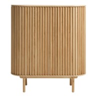 UNIQUE FURNITURE Ormarić u dekoru hrasta u prirodnoj boji, 110x125 cm Carno