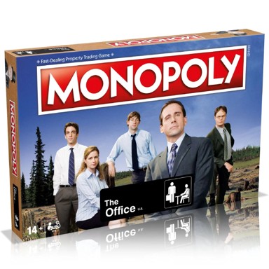 Društvena igra Monopoly The Office, engleska verzija
