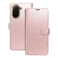 MEZZO Torbica Book Case Mandala, preklopna, za Xiaomi Redmi A5 4G, rose gold