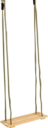 SMALL FOOT Drvena ljuljačka