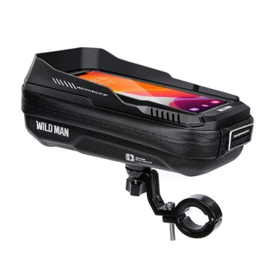 WILD MAN Torbica za bicikl XT3S, 0,5L, crno