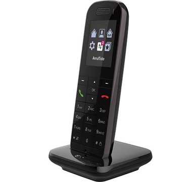 TELEKOM DECT telefon Speedphone 52, identifikacija pozivatelja, crni