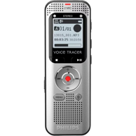PHILIPS VoiceTracer Diktafon aluminij, crna