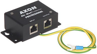 HSK DATA Mrežna zaštita AXON AIR Net Protector PROFESSIONAL, 120 V, 0,5 m, crna