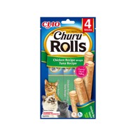 CIAO Poslastica za mačke Churu Rolls, piletina i tuna, 4x10 g