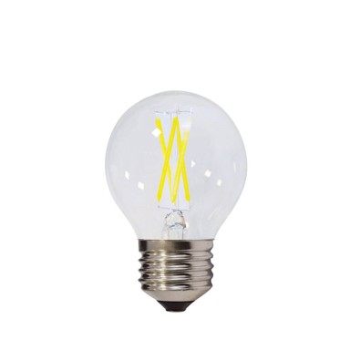 LED žarulja E27, G45, 2W, Filament, hladno bijela