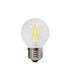LED žarulja E27, G45, 2W, Filament, hladno bijela