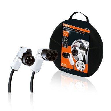 OSRAM Kabel za punjenje električnih vozila BATTERYcharge, 5PIN, Tip 2 u Tip 1, 16A, 3.6 kWh, 5 m