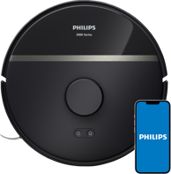 PHILIPS Robotski usisavač HomeRun Aqua XU3000/01, crni