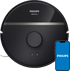 PHILIPS Robotski usisavač HomeRun Aqua XU3000/01, crni