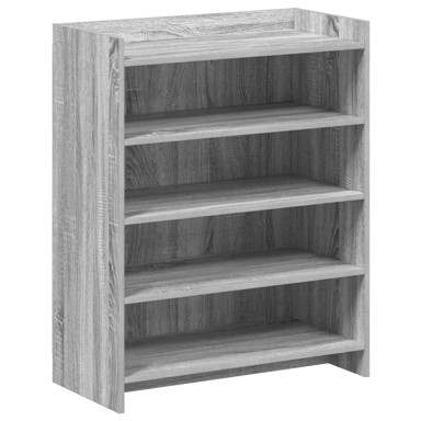 Ormar za cipele, 73,5 x 36 x 92 cm, konstruirano drvo, siva sonoma
