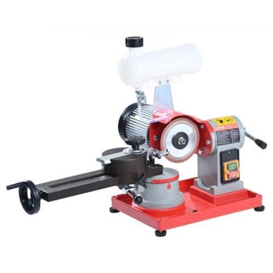VEVOR Oštrač za kružne pile, 370W, 3600 RPM, kotač 127 mm, spremnik za vodu