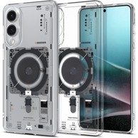 SPIGEN Maskica za Galaxy S25 Edge, Ultra Hybrid, MagFit, prozirna