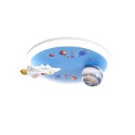 FEROTEHNA Stropna LED lampa, dječja, Blue Astronaut