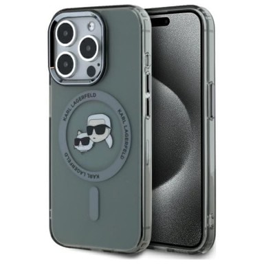 KARL LAGERFELD Futrola MagSafe za Apple iPhone 15 Pro Max, crna