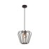 CANDELLUX LIGHTING Crna metalna viseća lampa ø 35 cm Jonas