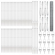 Heksagonalna ograda, 1. 4x100 m Cinkani čelik