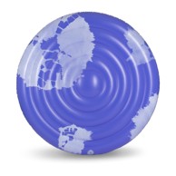 THE NICE FLEET Plavi madrac za plažu na napuhavanje Goa