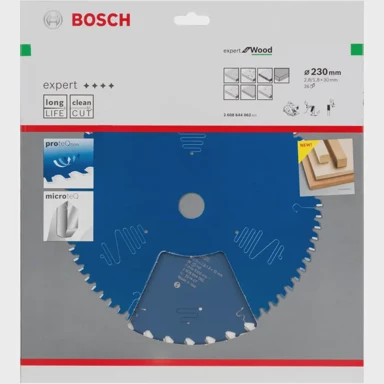 BOSCH List kružne pile Expert for Wood 230 mm 36Z (30 mm rupa, za ručne kružne pile)