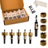 ROSFIX Set krunskih svrdala HSS, 16–30 mm, 5 kom
