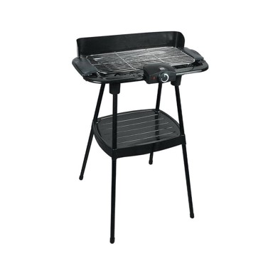 BASS POLSKA Električni roštilj, samostojeći i stolni, površina pečenja 46 × 23 cm, 2800 W