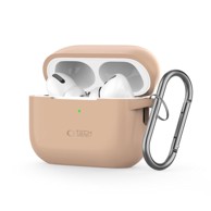 TECH-PROTECT Futrola Silicone Hook za Apple AirPods Pro 1/2, cafe latte