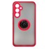 MAXMOBILE Maskica Matte Red With Ring za Samsung Galaxy S24 Plus