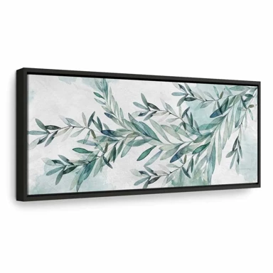 Slika Mint Calm, 90x30 cm