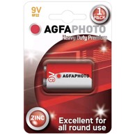 AGFA Zinc baterija 6F22, 9 V, 1 komad, 9V B1